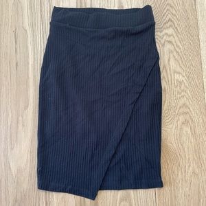 Splendid Ribbed pencil skirt Small